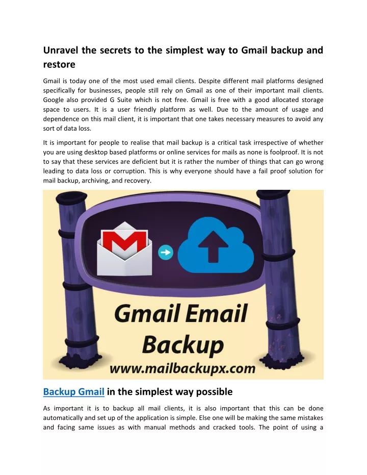 unravel the secrets to the simplest way to gmail