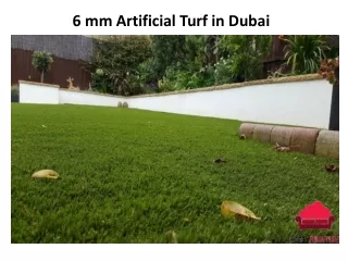 6 mm artificial turf in dubai