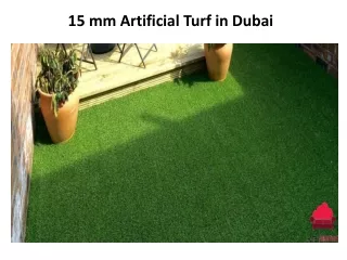 15 mm artificial turf in dubai