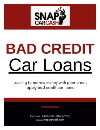 Bad Credit Car Loans Saskatchewan to borrow money with zero credit