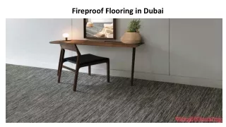 fireproof flooring in dubai