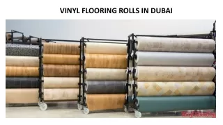 Vinyl Rolls Flooring Dubai
