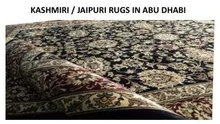 kashmiri jaipuri rugs in abu dhabi
