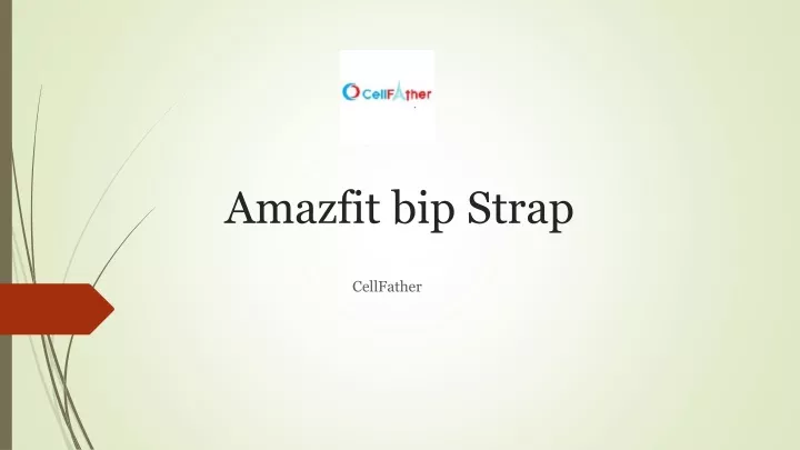 a mazfit bip strap