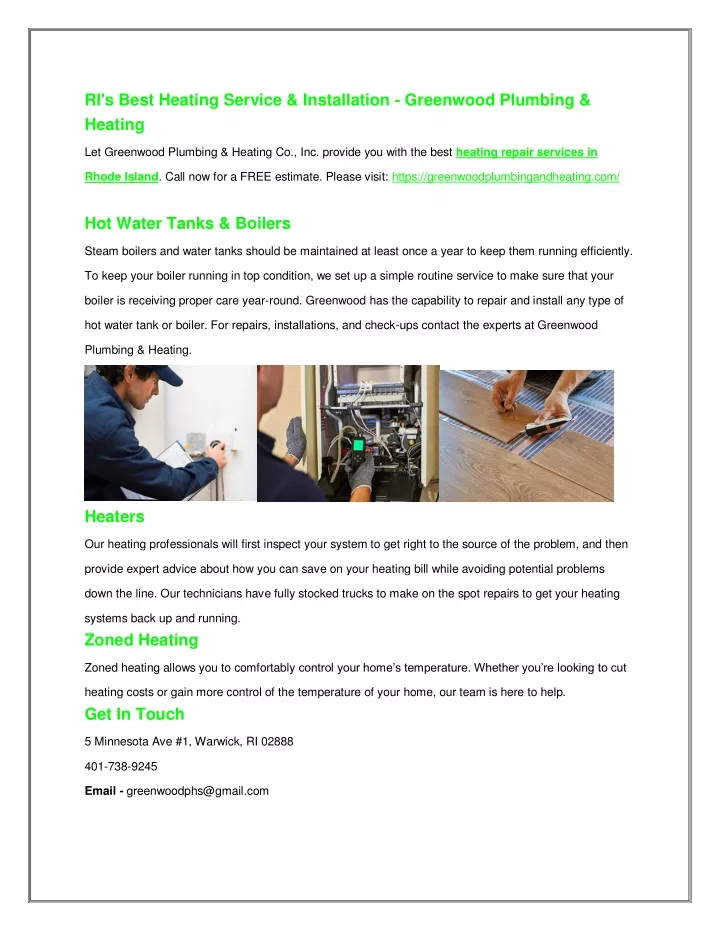 ri s best heating service installation greenwood