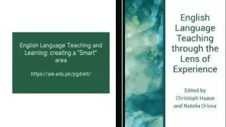 English Language Teaching and Learning: creating a "Smart" area