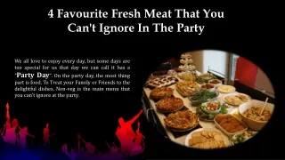 4 favourite fresh meat that you can t ignore