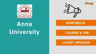 anna university