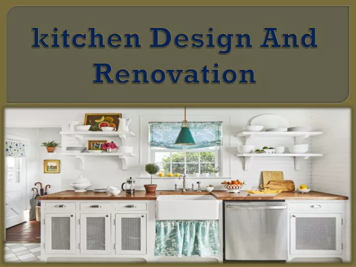 kitchen design and renovation