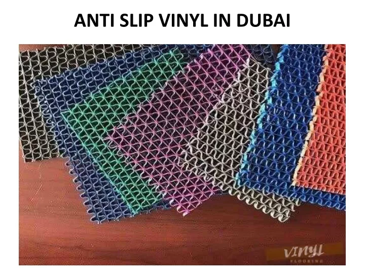 anti slip vinyl in dubai