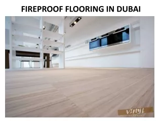 fireproof flooring in dubai