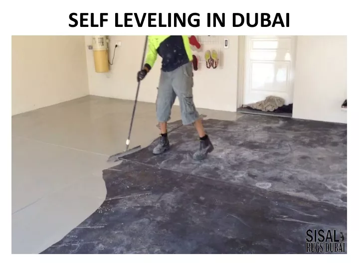 self leveling in dubai