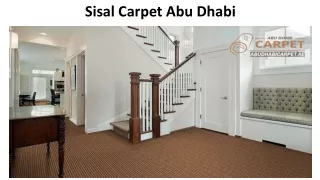 sisal carpet abu dhabi