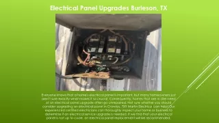 Residential Electrician Crowley, TX