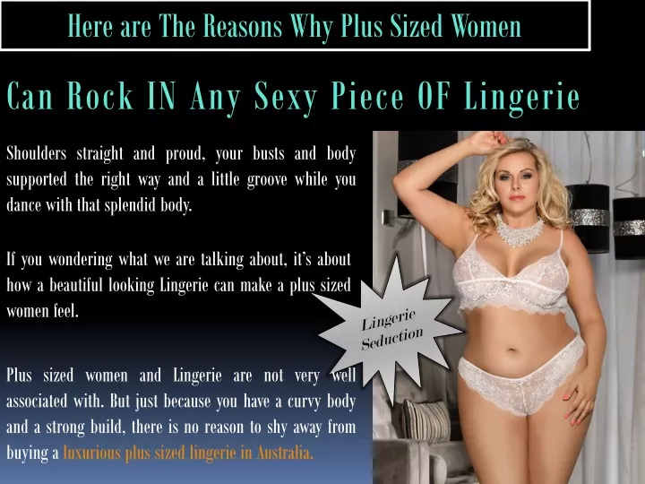 here are the reasons why plus sized women