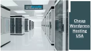 cheap wordpress hosting usa