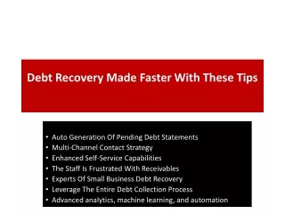 debt recovery made faster with these tips