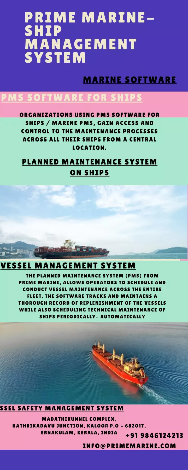 prime marine ship management system