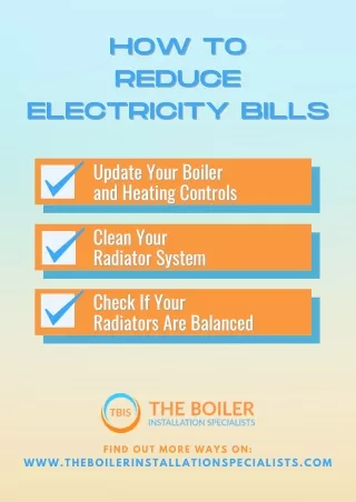 How To Reduce Electricity Bills