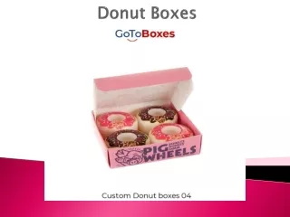 donut boxes