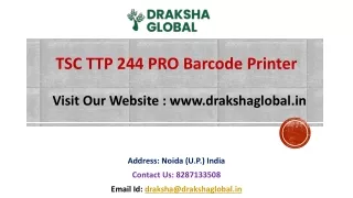tsc ttp 244 pro barcode printer