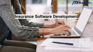 insurance software development