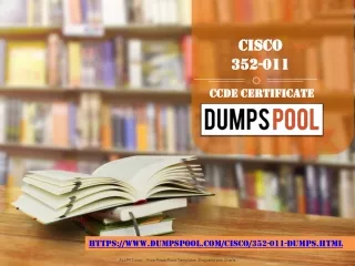 Forgot Your Problems By Using Cisco 352-011 Question Answers | DumpsPool.com