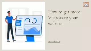 How to get more Visitors and traffic to your website - SmeSitebuilder