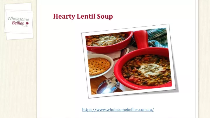 hearty lentil soup