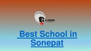 Best Boarding School In Sonepat