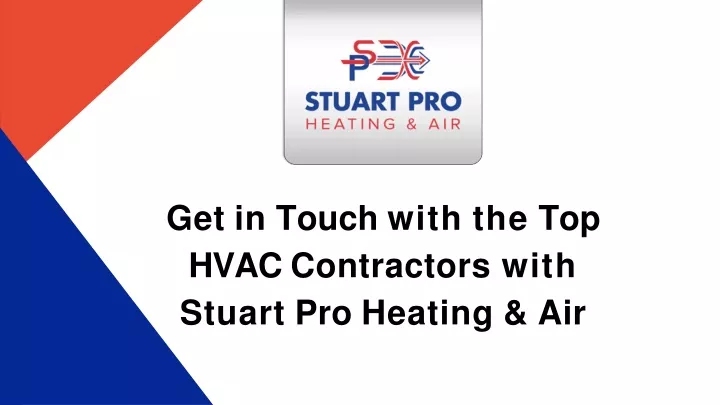 get in touch with the top hvac contractors with stuart pro heating air