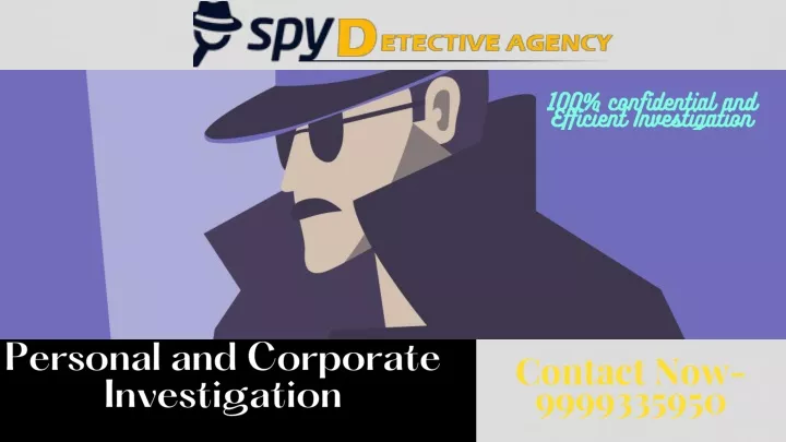 personal and corporate investigation