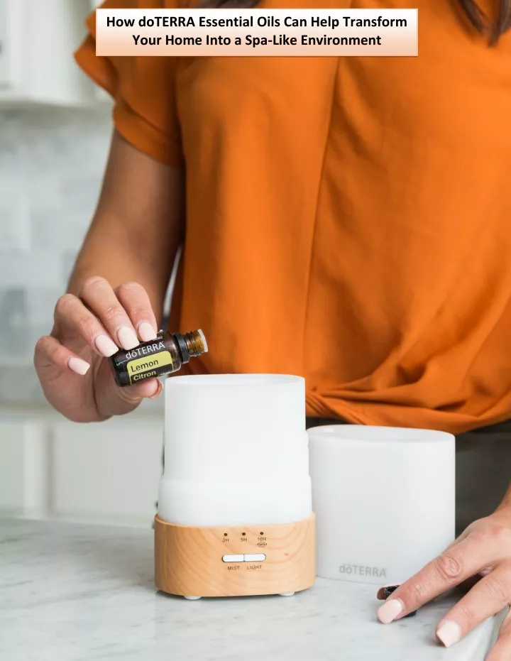 how doterra essential oils can help transform