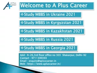 Study MBBS in Russia 2021