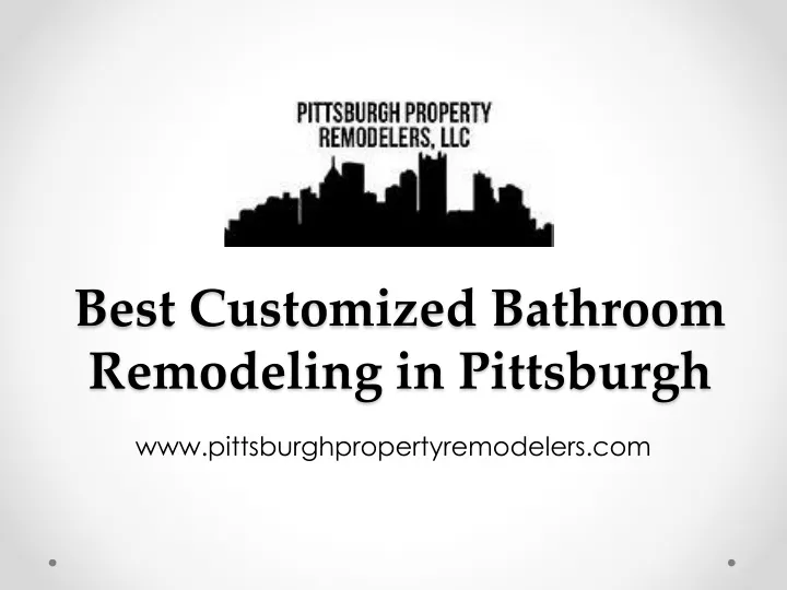best customized bathroom remodeling in pittsburgh