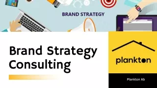 Brand Strategy Consulting