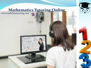 Mathematics Tutoring Online