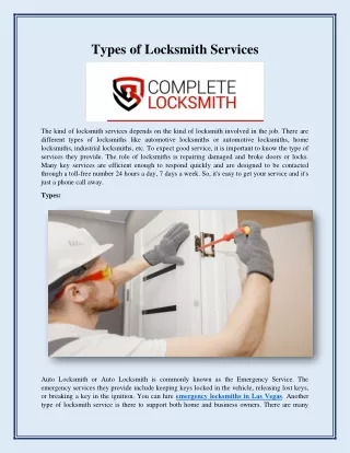 Certified Emergency Lock Services