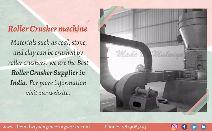 roller crusher machine materials such as coal