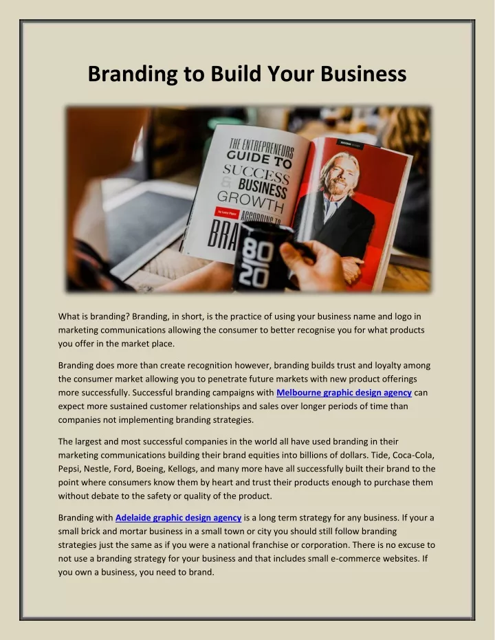 branding to build your business