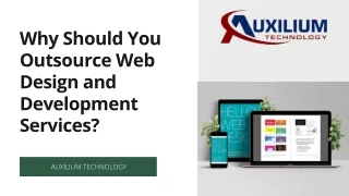 Why Should You Outsource Web Design and Development Services?