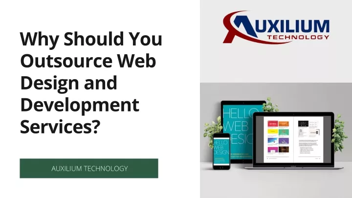 why should you outsource web design