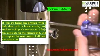 Locksmith Miami