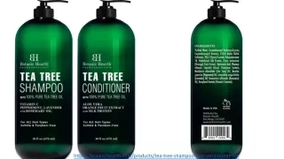 Tea Tree Shampoo & Conditioner