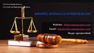 Scraping Australia Lawyers Email List