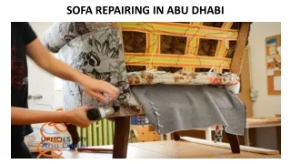 sofa repairing in abu dhabi