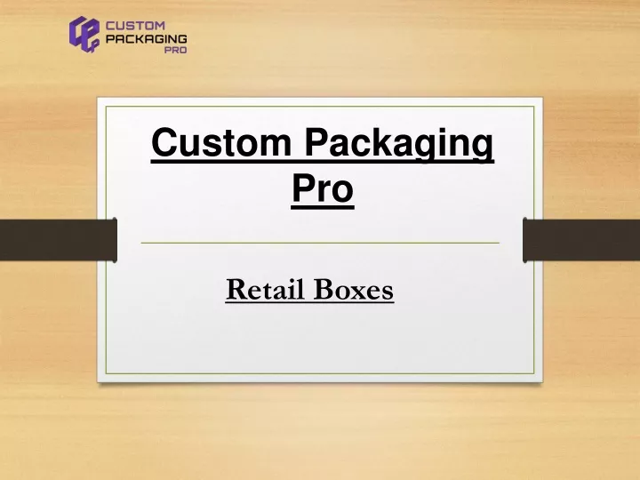 custom packaging pro