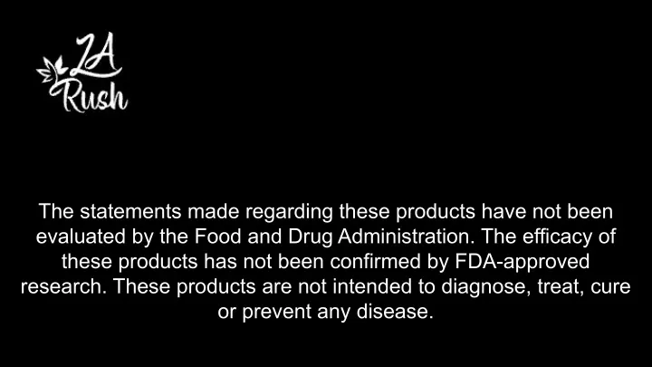 the statements made regarding these products have