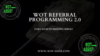 Wot Referral Programming 2.0