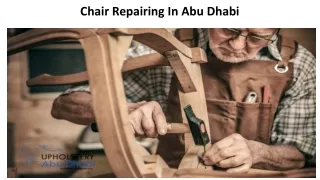 chair repairing in abu dhabi